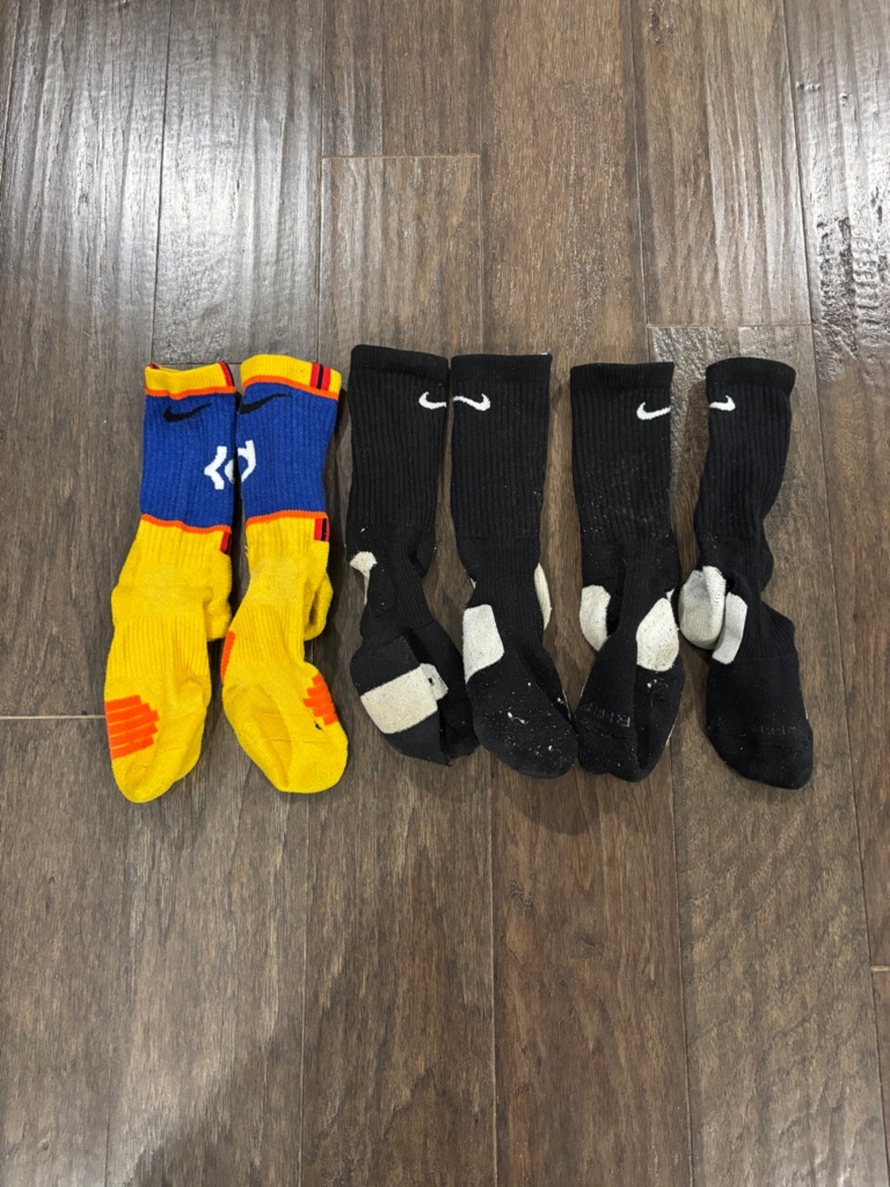 Nike Elite and KD Athletic Socks - 3 pair